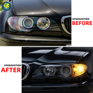 YU GUANG para <span class=keywords><strong>BMW</strong></span> <span class=keywords><strong>E46</strong></span> Coupé, <span class=keywords><strong>Faros</strong></span> Delanteros 2003-2005, Actualización <span class=keywords><strong>de</strong></span> <span class=keywords><strong>Faros</strong></span> Delanteros <span class=keywords><strong>BMW</strong></span> <span class=keywords><strong>E46</strong></span> Coupé, Luces Delanteras con <span class=keywords><strong>Ojos</strong></span> <span class=keywords><strong>de</strong></span> Ángel - Product Image 3