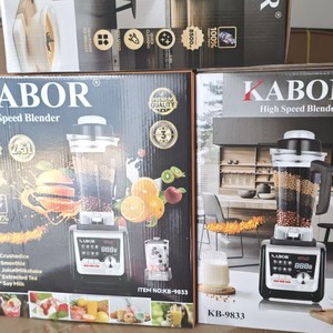 Mixeur Commercial Kabor 2L à Moteur Haute Vitesse, Vitesses Réglables, Double Gobelet, Extracteur de Jus et Broyeur - Product Image 4