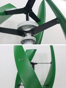 Système de générateur éolien pour poteau d'éclairage, usage domestique, 24V 48V, axe vertical, 5Kw 8Kw 1Kw, éoliennes 10000W, système d'alimentation hybride - Product Image 1