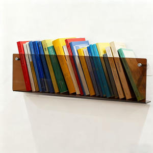 Estantería de Acrílico Transparente, Portátil y Ligera, Repisa Flotante Invisible <span class=keywords><strong>para</strong></span> Pared, Fácil de Limpiar, <span class=keywords><strong>Estantes</strong></span> <span class=keywords><strong>para</strong></span> Exhibición de <span class=keywords><strong>Libros</strong></span> Infantiles - Product Image 1