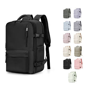 Sac à dos pour ordinateur portable multifonctionnel personnalisé noir 15,6 pouces, sac à dos d'école pour étudiants, mochilas, sac à dos intelligent imperméable - Product Image 1