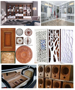 JCX 3-Axis <strong>CNC</strong> <strong>Router</strong> Machine for Wood Furniture Cabinet Doors Mach3 <strong>Control</strong> 1300x2500mm Travel 4.5kW Spindle 0.05mm <strong>Tool</strong> - Product Image 2