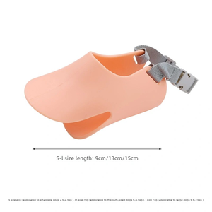 <span class=keywords><strong>Bozal</strong></span> ajustable para perros con forma de boca de <span class=keywords><strong>pato</strong></span>, evita morder, masticar, ladrar para perros pequeños, medianos y grandes, tamaño S M L - Product Image 5