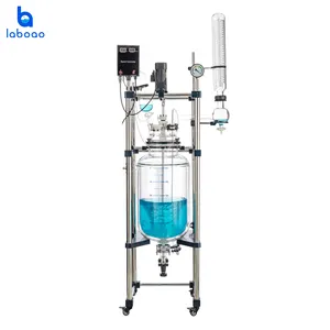 Laboao 50L High Corrosion Resistance Glass Reaction Reactor