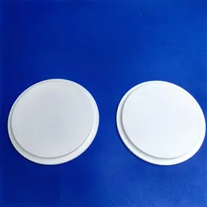 Customizable 99% Alumina Ceramic Flange Disk Al2o3 Disc Plate With Step