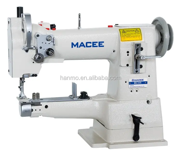 MC 335 Cylinder Bed Heavy Duty Unison Feed Industrial Lockstitch Sewing Machine for Leather