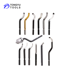 ロータリーバリ取りブレードバリリムーバーハンド外部面取りツール木材プラスチックアルミニウム銅および鋼用 - Product Image 1