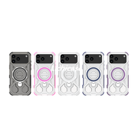 Coque de téléphone Lichicase à double matériau robuste avec béquille pour Realme 15 15Pro, coque arrière magnétique