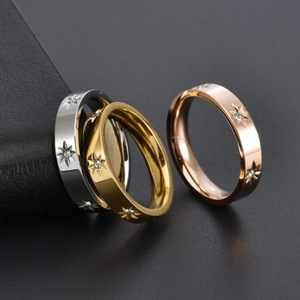 Bijoux de mode Design Charme Hommes Femmes Bague De Mariage En Gros Exquis Soleil Fleur Zircon Anneau - Product Image 3
