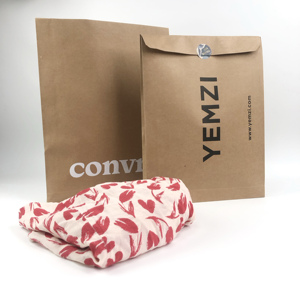 Bolsas de Regalo de Papel Kraft de Varios Tamaños (35x6x45cm), Bolsas de Envío de Papel con Impresión de Logotipo Personalizado, Bolsa Express para Empaque de Ropa y Calzado - Product Image 2