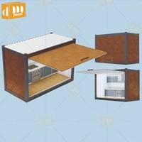 Conteneur Beach Club Café Supermarché Détachable Petite Maison 40Ft Flatpack Maisons Magasin de Conteneurs Portable Préfabriqué