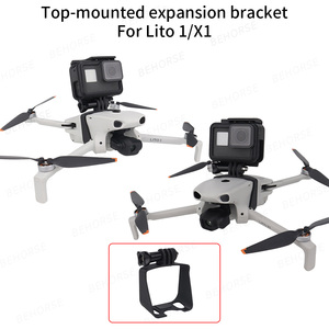 Kit de support d'extension supérieur Lito1/X1 pour caméra d'action DJI Lito1/X1, adaptateur de montage, base fixe pour <span class=keywords><strong>Go</strong></span> Pro/Insta 360/Action - Product Image 2