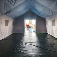 Tente de camping portable 12 Air BC en Oxford et PVC laminé, une chambre, un salon, ouverture rapide automatique pour le camping et les situations d'urgence