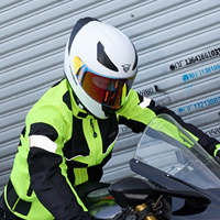 Casque de moto intégral VCOROS VF103 unisexe, haute qualité, ultraléger, respirant, homologué DOT avec visière transparente pour la conduite