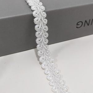 1cm Meridian Webbing Tweed Style Herringbone Shaped Keel Lace Mesh Fabric Vêtements Accessoires Cheveux droits Fabricant Stock - Product Image 2