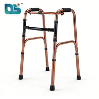 Déambulateur pliant médical réglable en hauteur pour adultes handicapés, personnes âgées, patients victimes d'AVC, réadaptation