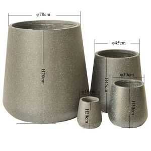 Vente de gros Pots de fleurs personnalisés <span class=keywords><strong>en</strong></span> argile fibre, <span class=keywords><strong>kit</strong></span> de décoration pour intérieur et extérieur et <span class=keywords><strong>jardin</strong></span>, vente <span class=keywords><strong>en</strong></span> gros <span class=keywords><strong>en</strong></span> Chine, pour concevoir vos propres potiers - Product Image 1