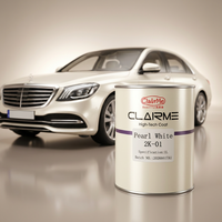 Basecoat noir international 2K pour la rénovation automobile |   Peinture automobile noire intense à haute couvrance, vente en gros, distributeur OEM