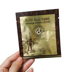 Custom Printed Gold Aluminum Foil Plastic <b>Instant</b> Coffee Packaging Sachet - Product Image 1
