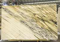 Dalle de marbre blanc Calacatta Gold naturel de luxe pour comptoirs de cuisine, dessus de meubles de salle de bain et revêtements muraux – Excellent rapport qualité-prix