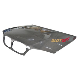 Nouveau capot moteur en fibre de carbone M3 2002-2005, adaptable pour kits carrosserie E46 2D - Product Image 3