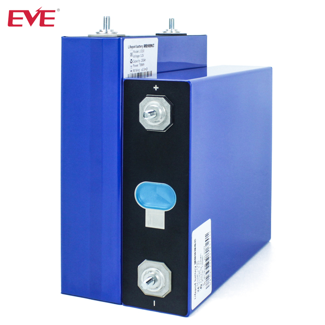 Grade A EVE 3.2V 230Ah LiFePO4 Battery Cell Grade A LF230 QR Code Verified With Factory Test Data for Solar ESS/EV
