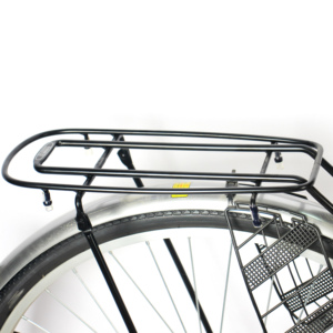 <span class=keywords><strong>Bicicleta</strong></span> Urbana Clásica Vintage de <span class=keywords><strong>26</strong></span> Pulgadas para Hombre y Mujer, de Una Velocidad, con Cuadro y Horquilla de Acero, y Canasta - Product Image 5