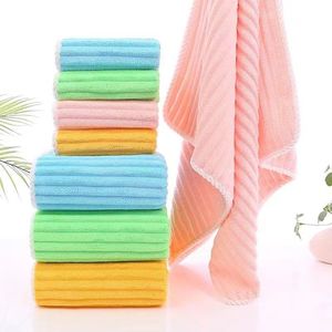 Thấp pricewholesale san hô nhung khăn tắm đặt sợi Túi Quà Tặng đa màu tùy chỉnh san hô Fleece khăn - Product Image 4