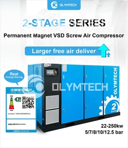 Dupla extremidade do ar de dois estágios compressores industriais - Product Image 2