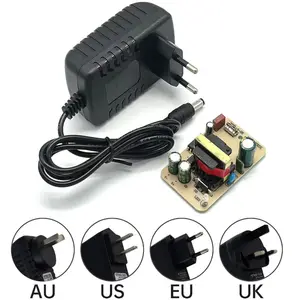 Adaptador de alimentação 24 watts 12V 2A wall mount ac dc switching power adaptor EU volt dc adaptador 12v 2a adaptador de alimentação para lâmpada LED strip