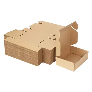 Factory Custom Shipping Corrugated Cardboard Box for Packing Small Bushiness Paper Packaging Boxes