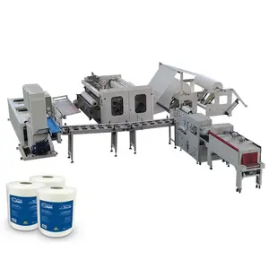 Automatic Glue Lamination Maxi Roll Kitchen Towel Paper Making Machine Production Line
