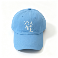Casquette de baseball d'été légère et respirante, bleue unie, protection solaire, chapeau à visière amincissant le visage, pour femme, idéal pour l'extérieur