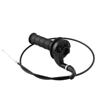 Poignées de guidon et câble de commande des gaz pour mini-moto, quad et ATV 7/8 pouces 50 150 250cc