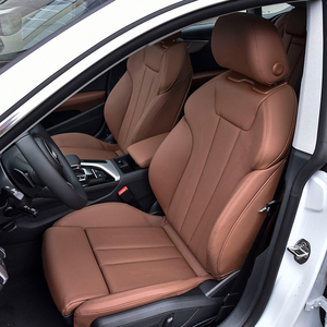 Fundas de Asiento Personalizadas para Automóviles Audi A3 A4 A5 A6 Q3 Q4 <span class=keywords><strong>A1</strong></span> Q5 Q6 Q7 TT S4 S5 RS3 SQ5 E-tron, Juego Completo de 5 Asientos en Cuero Nappa - Product Image 1