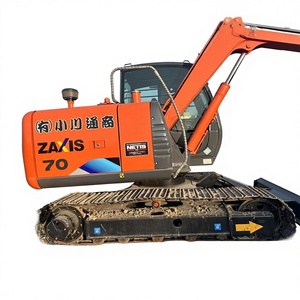Excavatrice Hitachi ZX70 d'occasion, excellent état, prix bas, modèle 2022, poids opérationnel 7500 kg, capacité de la benne 0,34 m³, Japon - Product Image 1
