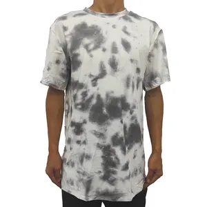 T-shirt girocollo da uomo personalizzata OEM T-shirt con stampa personalizzata di alta qualità
