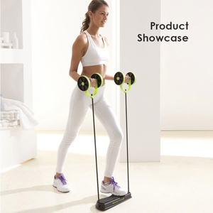 ZHOYA SPORT 3 In1 AB Revoflex <span class=keywords><strong>Xtreme</strong></span> Ab Wheel Équipement d'exercice à usage domestique avec <span class=keywords><strong>tube</strong></span> résistant - Product Image 4