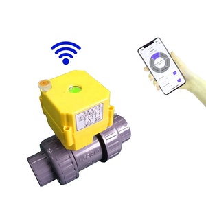 Válvula de agua inteligente personalizada, Control de actuador móvil WiFi, válvulas eléctricas de puerto completo accionadas por CC y CA - Product Image 1
