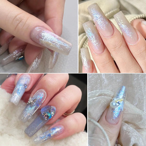 Buling Clay Nail Art Aurora Powder 2024 nuevo Glitter Maillard <span class=keywords><strong>Magic</strong></span> Mirror Powder Yunjin polvo belleza - Product Image 3