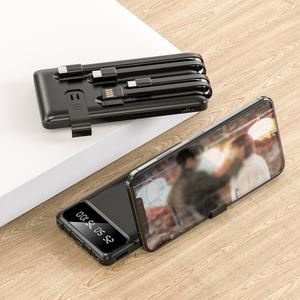 Batterie externe portable grande capacité 10000 mAh 10W avec affichage numérique LED universel, batterie externe universelle haute capacité 50000 mAh pour extérieur - Product Image 4