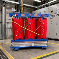 Transformateur de distribution de puissance à résine coulée, type sec, à enroulement en cuivre, 11 kV 433 V, direct usine