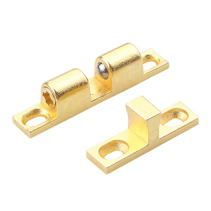 <b>Cabinet</b> Door Latch Magnetic Zinc Alloy Imitation Copper Color Modern Design For Wardrobe Cupboard - Product Image 3