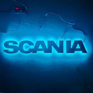 Para SITRAK DAF sicania letras luminosas modificadas luces letras con luces logotipo luminoso fresco luces decorativas - Product Image 6