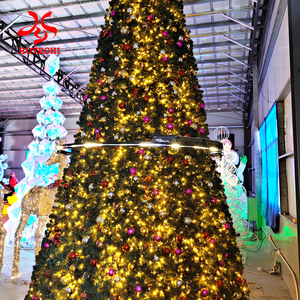 Arbre <span class=keywords><strong>de</strong></span> <span class=keywords><strong>Noël</strong></span> Artificiel Géant Personnalisable avec Circuit <span class=keywords><strong>de</strong></span> <span class=keywords><strong>Train</strong></span> <span class=keywords><strong>Électrique</strong></span> Intégré – Projet Décoratif Professionnel d'Usine avec 19 Ans d'Expérience - Product Image 2