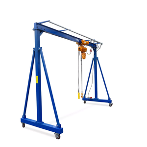 1ton 2ton 3ton di động xách tay mini JIB Crane xây dựng trên không giàn Kone cầu cẩu nâng giá máy - Product Image 4