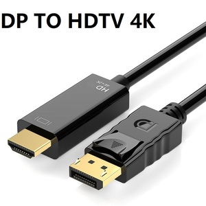 <span class=keywords><strong>Cable</strong></span> <span class=keywords><strong>Adaptador</strong></span> de DisplayPort <span class=keywords><strong>a</strong></span> HDTV, Conversor de Audio y Video para PC <span class=keywords><strong>a</strong></span> HDTV 1080P 60Hz - Product Image 6