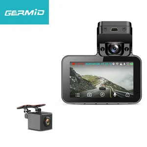 Oem Kwaliteit Voor 1080P Achter En Binnen Ir Camera 720P Dual Dash Cam Gps Binnen Auto Black Box