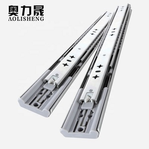 53mm de ancho de la industria de amortiguación <span class=keywords><strong>mudo</strong></span> de Cojinete de bolas cajón de rieles de deslizamiento del cajón del gabinete del carril de deslizamiento - Product Image 3