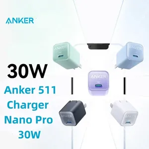 Anker 30W USB C GaN Cargador PIQ 3,0 Plegable PPS FastCharger Nano 3 Pro Tipo-C - Product Image 2